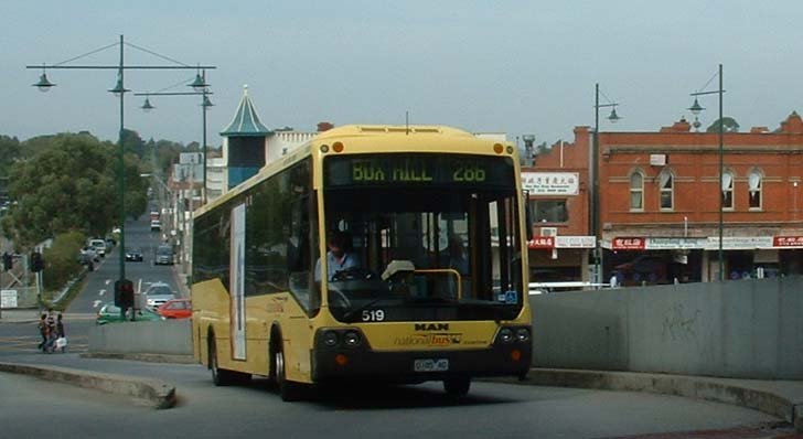 National Bus MAN 15.220 Custom Coaches CB30 519